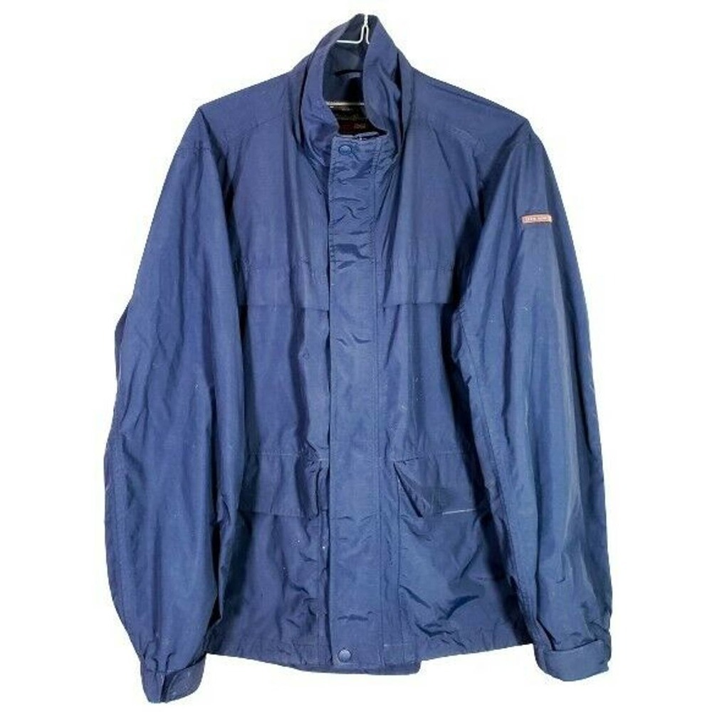 Eddie Bauer Weatheredge Pro Jacket Navy Blue (No Hood) Sz L0 - Picture 1 of 4